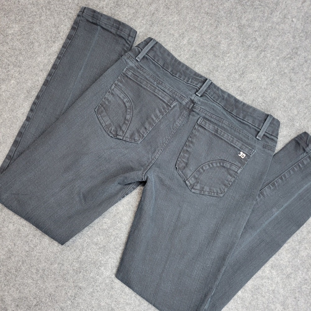 Joes Jeans Womens 28 Black Denim Chelsea Fit Dark Wash Y2K Streetwear Grunge